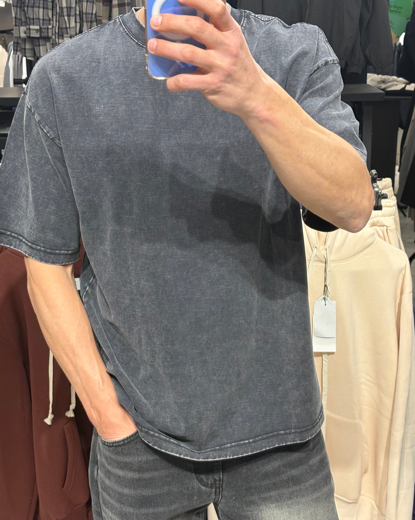 T-shirt Angel Grey