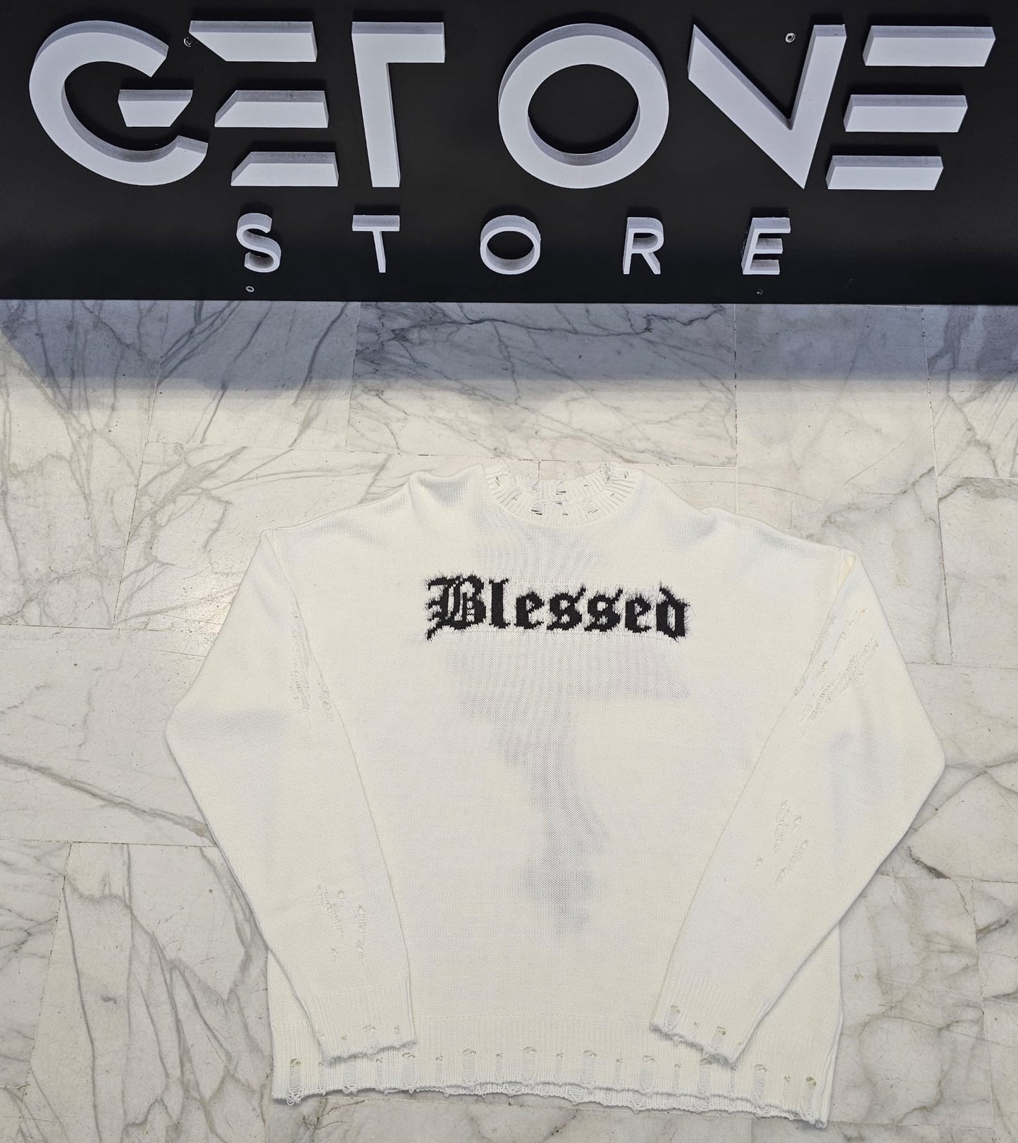 Maglione croce Cianotic