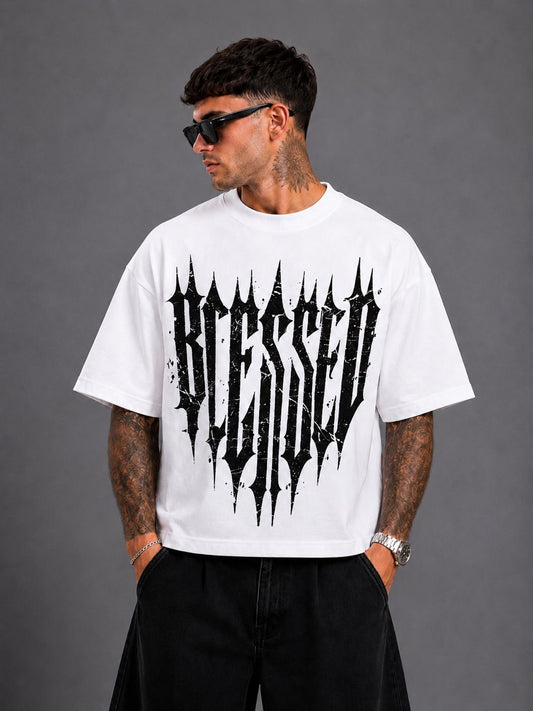 T_Shirt Crop Blessed