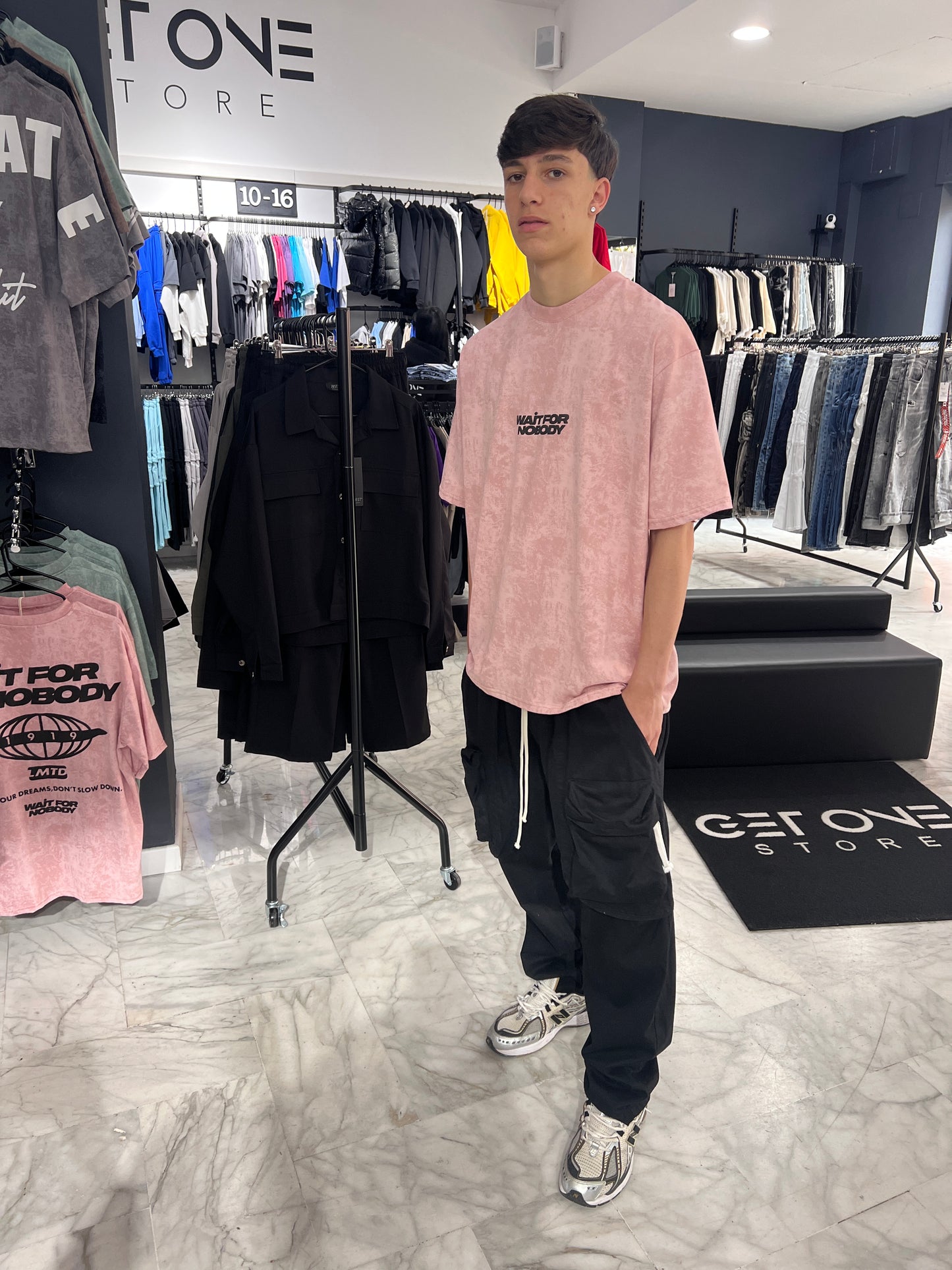 T-SHIRT STAMPA 160GR Wait For Nobody