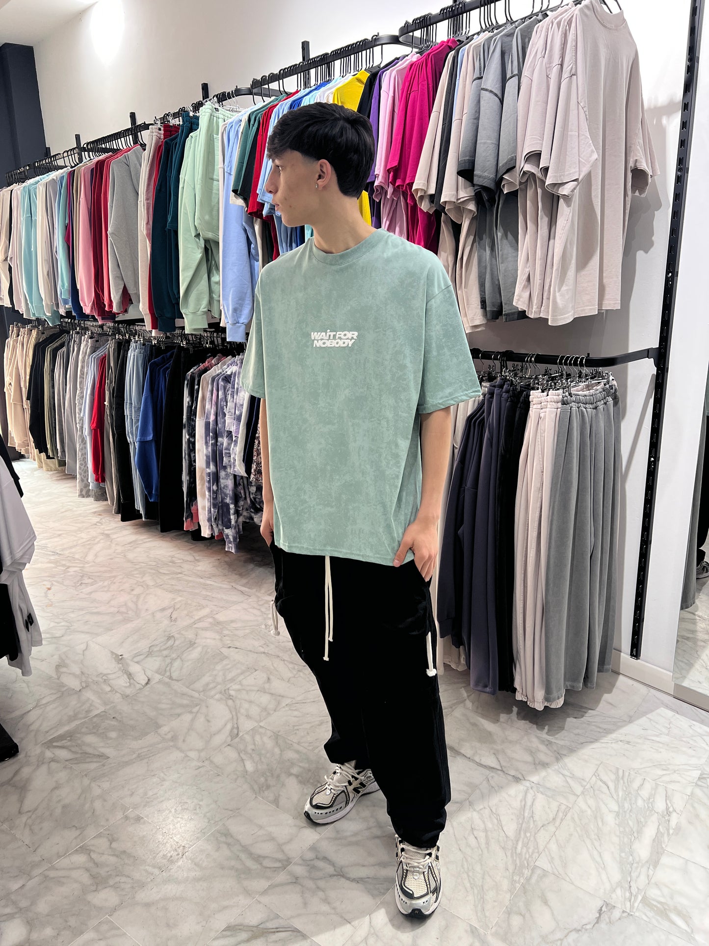 T-SHIRT STAMPA 160GR Wait For Nobody