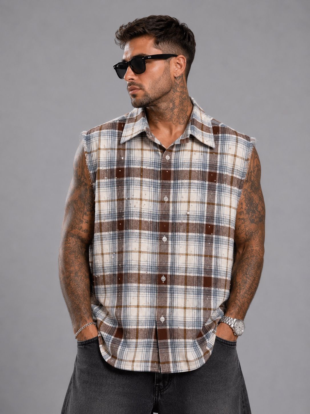 Camicia Smanicata