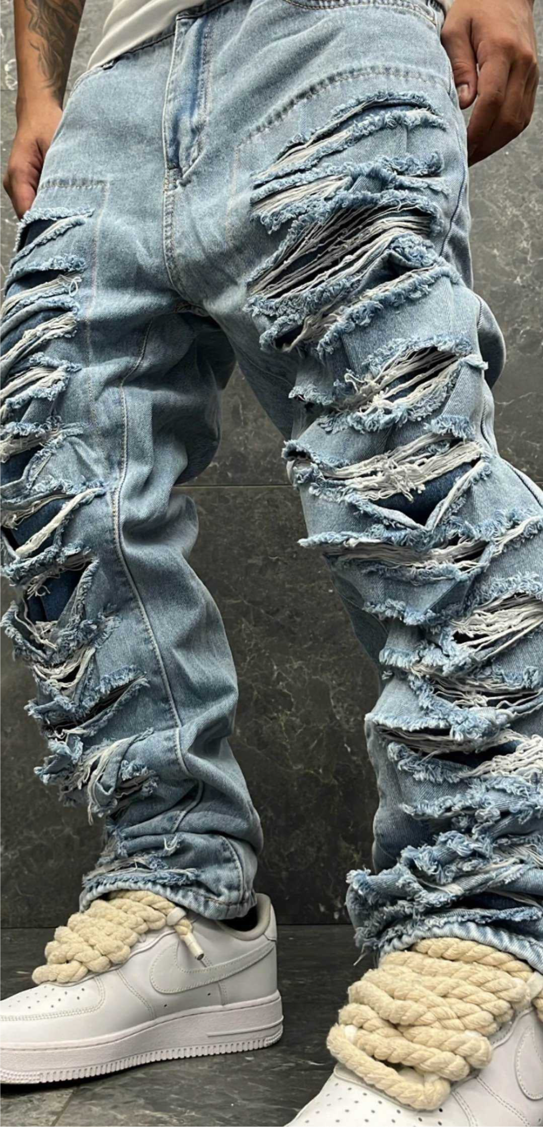 Jeans Ripped 1004B
