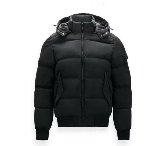 Bomber semplice totale black