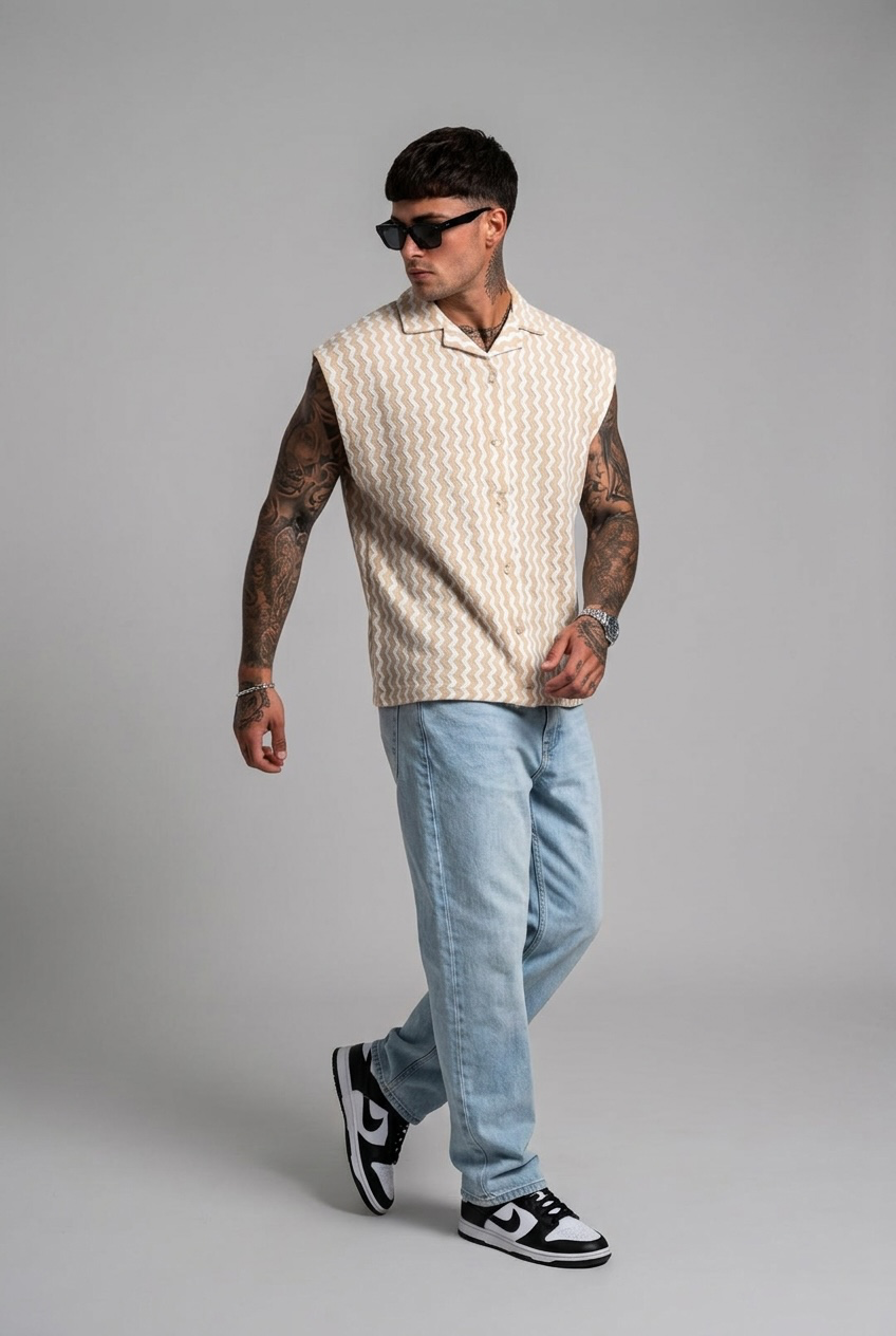 Camicia sartoriale Smanicata