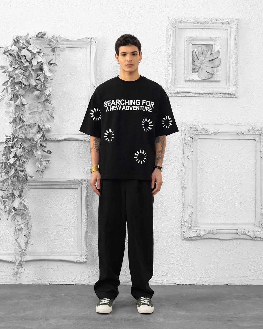 T-Shirt oversize 280 GR Searching