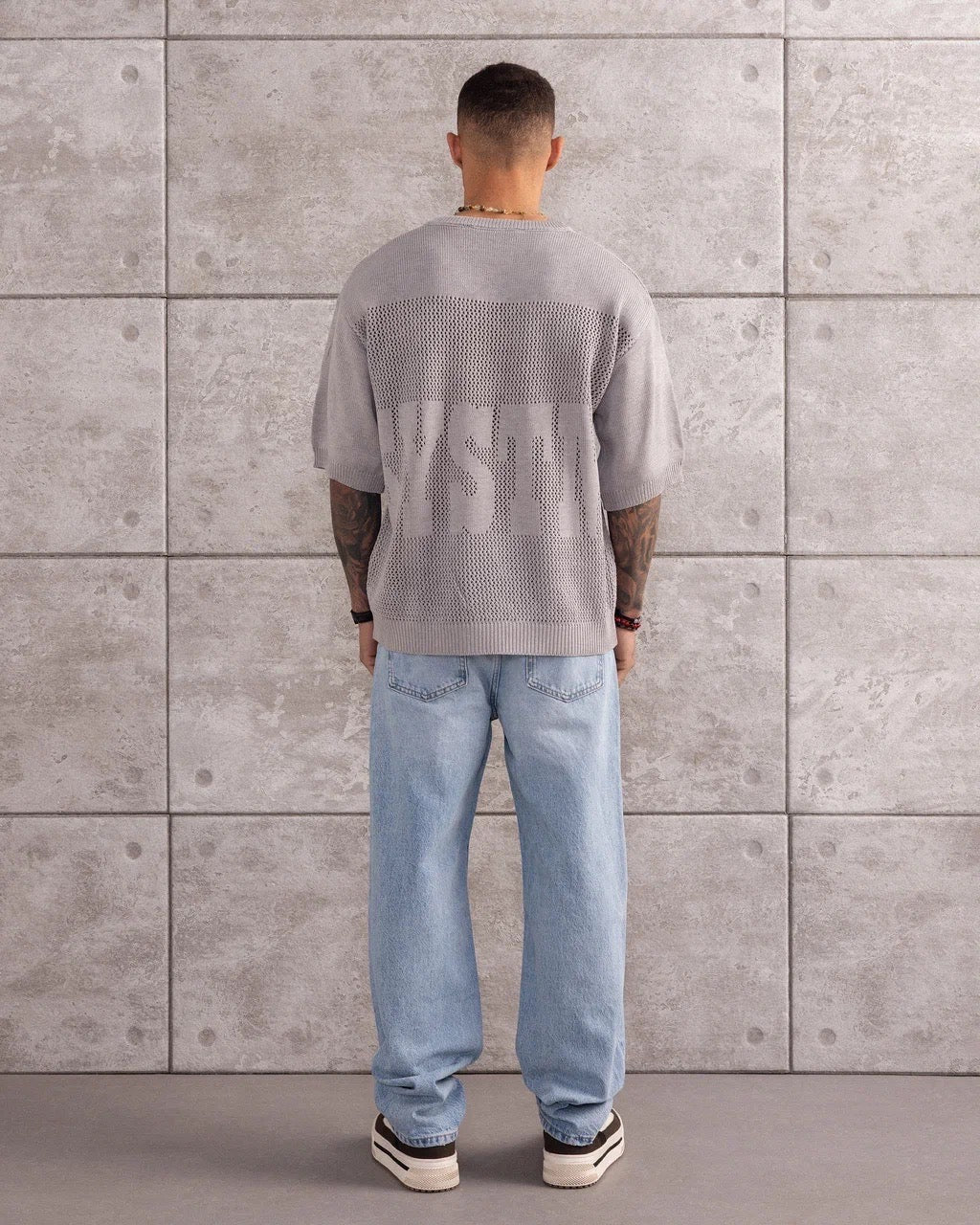 TSHIRT MAILLE CROCHET