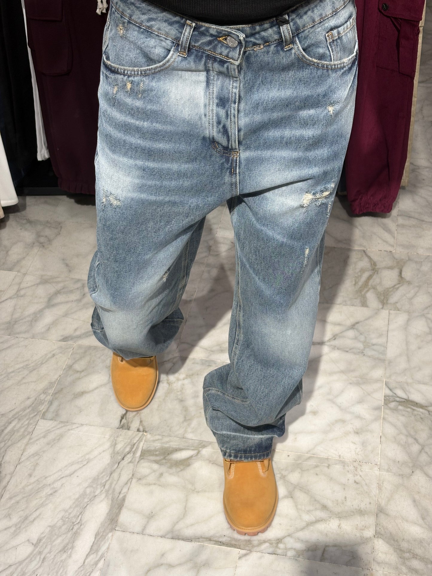 Baggy Denim sfumato