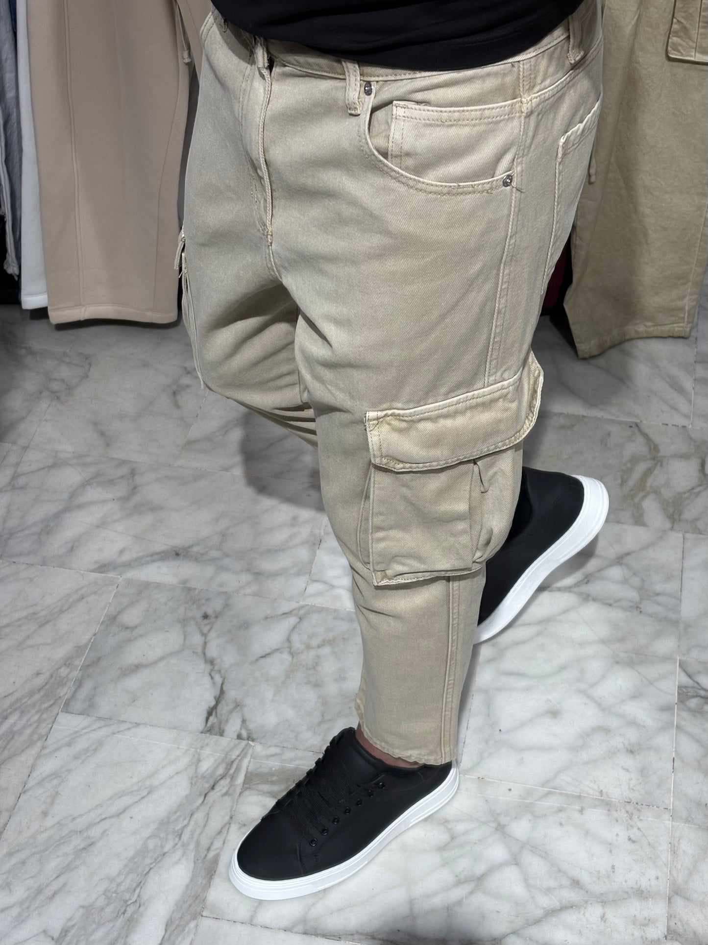 Completo Denim beige