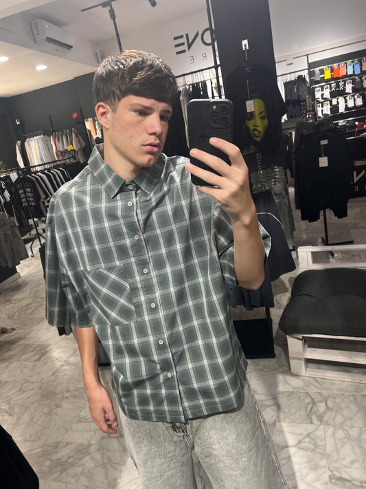 Camicia a quadri grandi