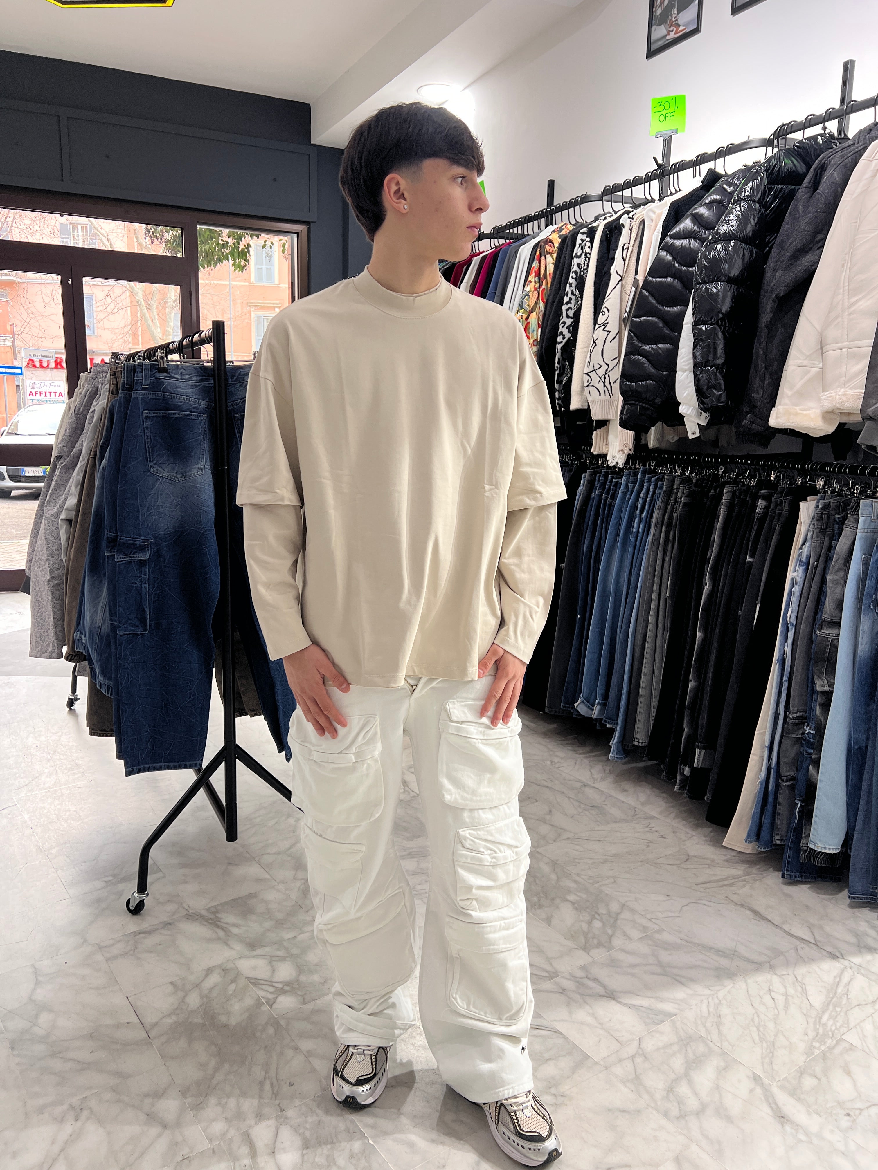 MAGLIETTA DOPPIA MANICA