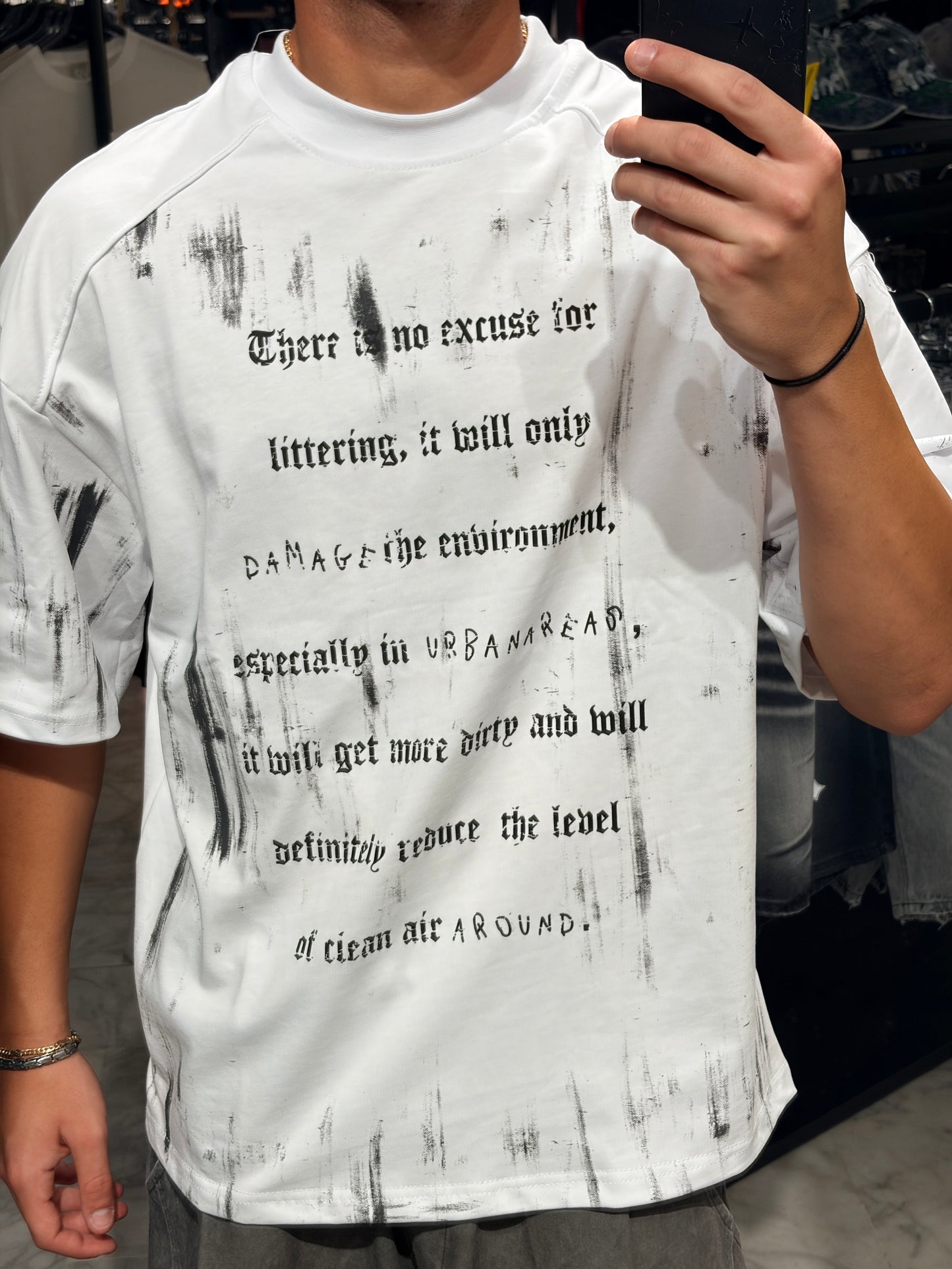 T-Shirt PREMIUM No Excuse" Oversize