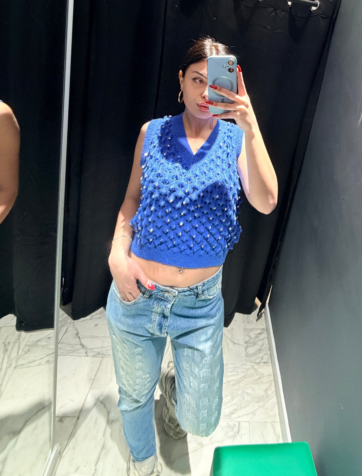 Gilè’ blu Diamond