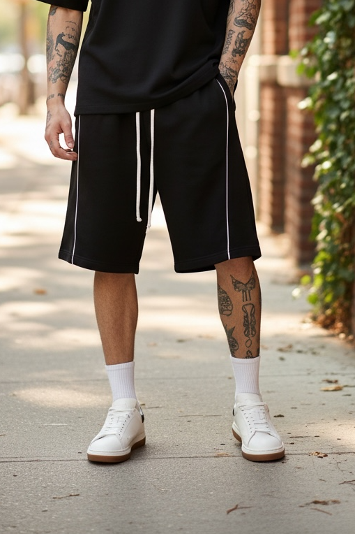 Bermuda Cotone Black