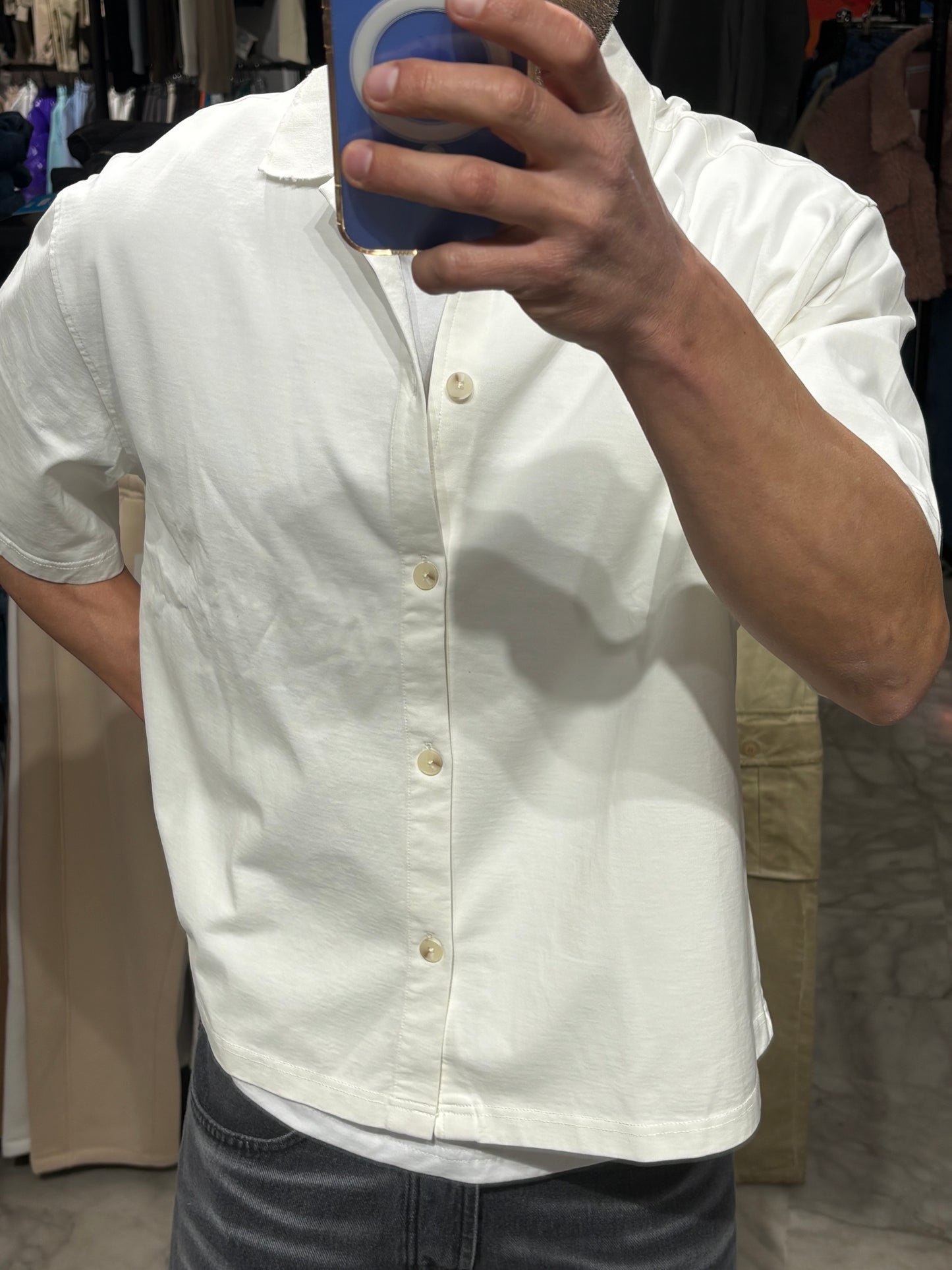 Polo rivisitata con bottone