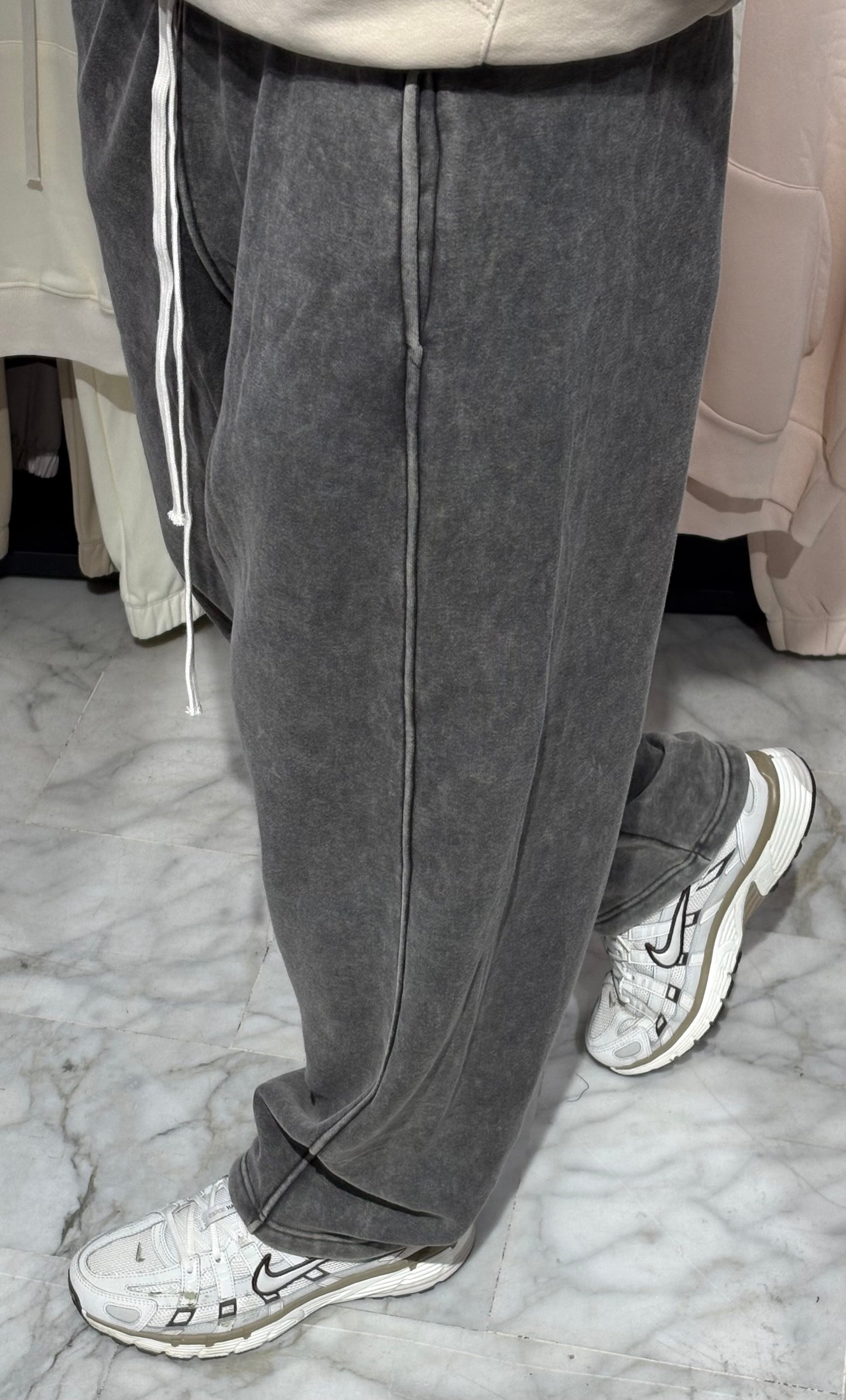 Pantalone tuta  felpato grey