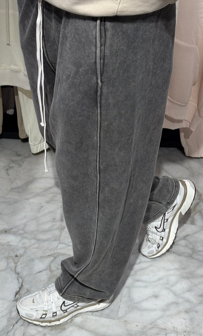 Pantalone tuta  felpato grey