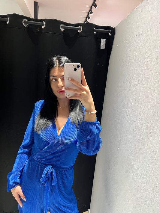 BLUEETTE SATIN ROBE