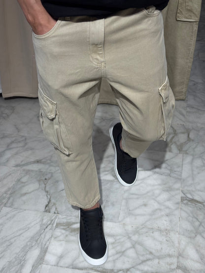 Completo Denim beige