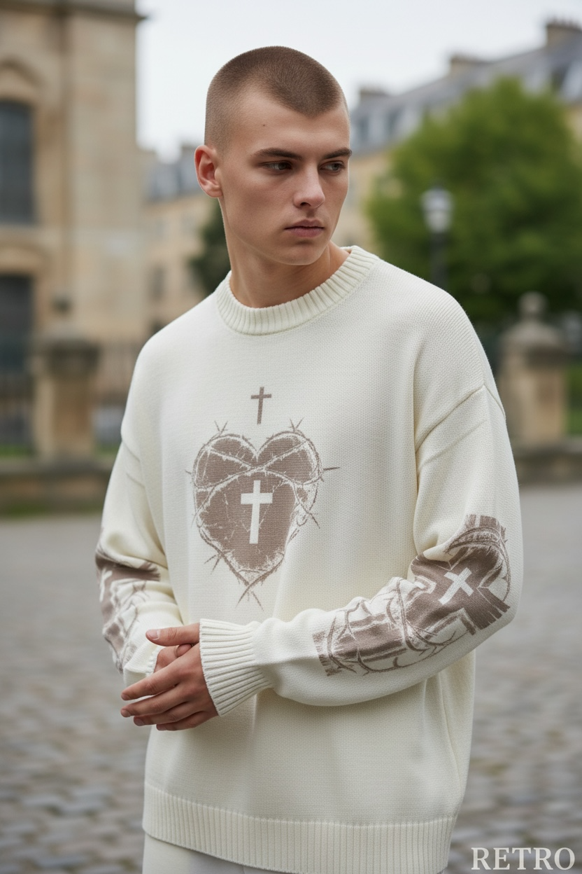 Maglione Cuore Sacro