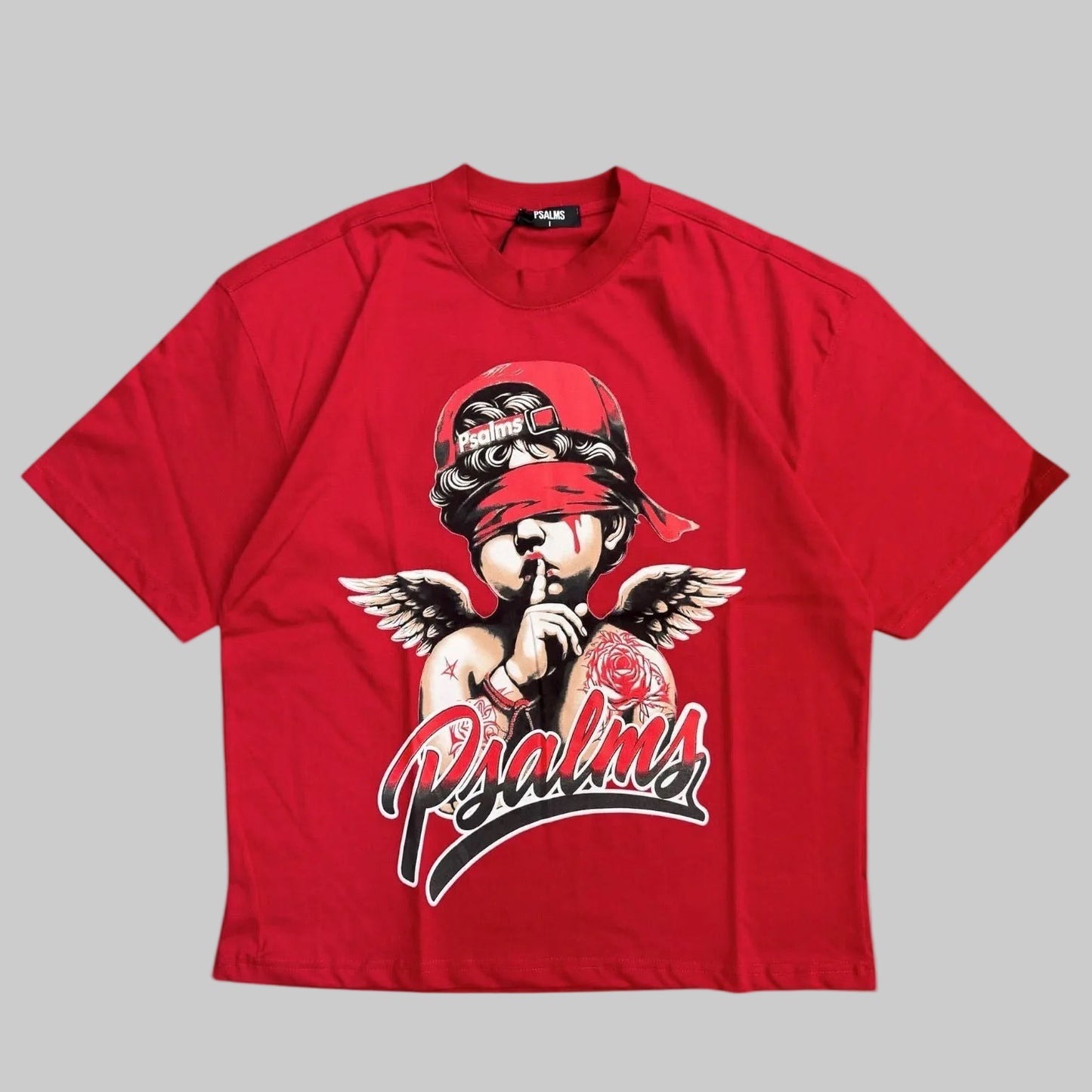 T-Shirt Psalms rossa