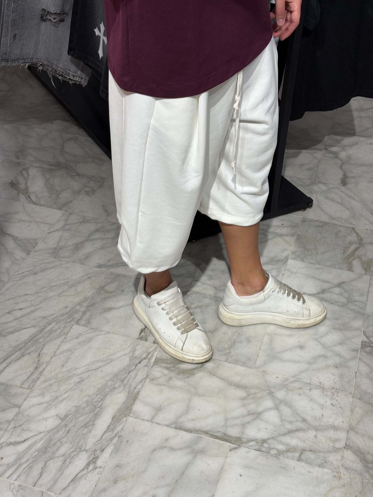 Bermuda Baggy White