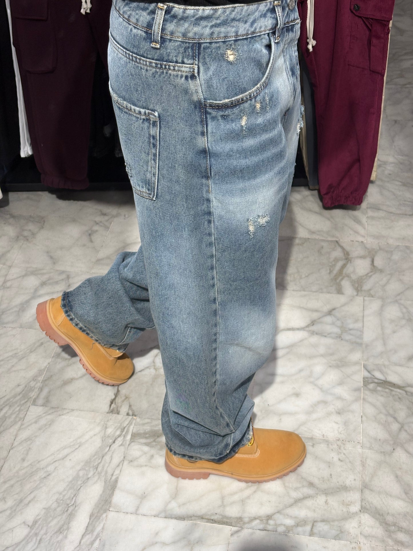 Baggy Denim sfumato