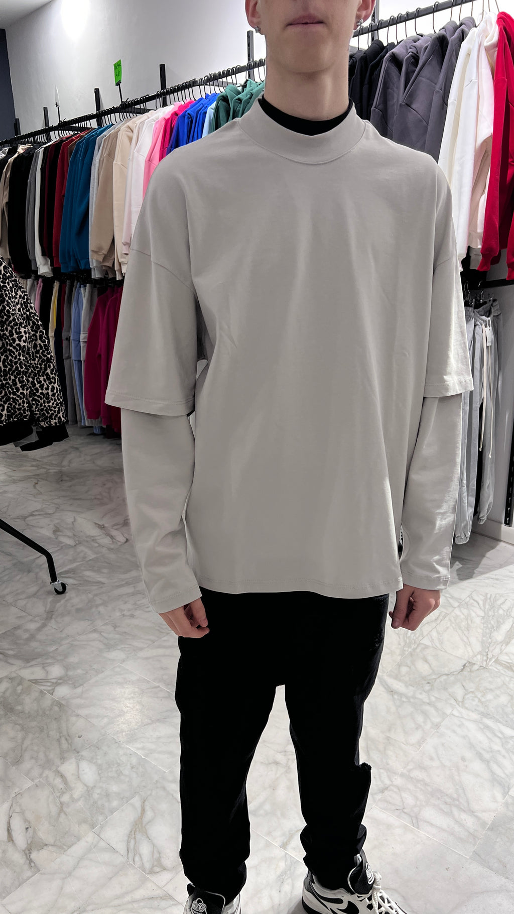 MAGLIETTA DOPPIA MANICA