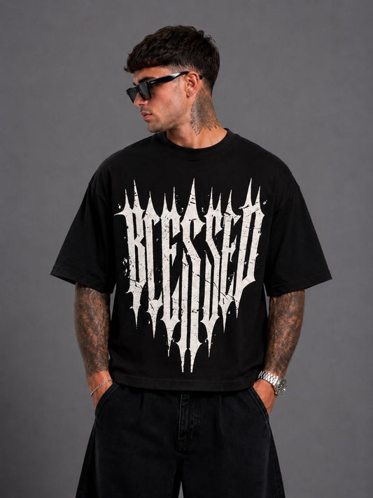 T_Shirt Crop Blessed
