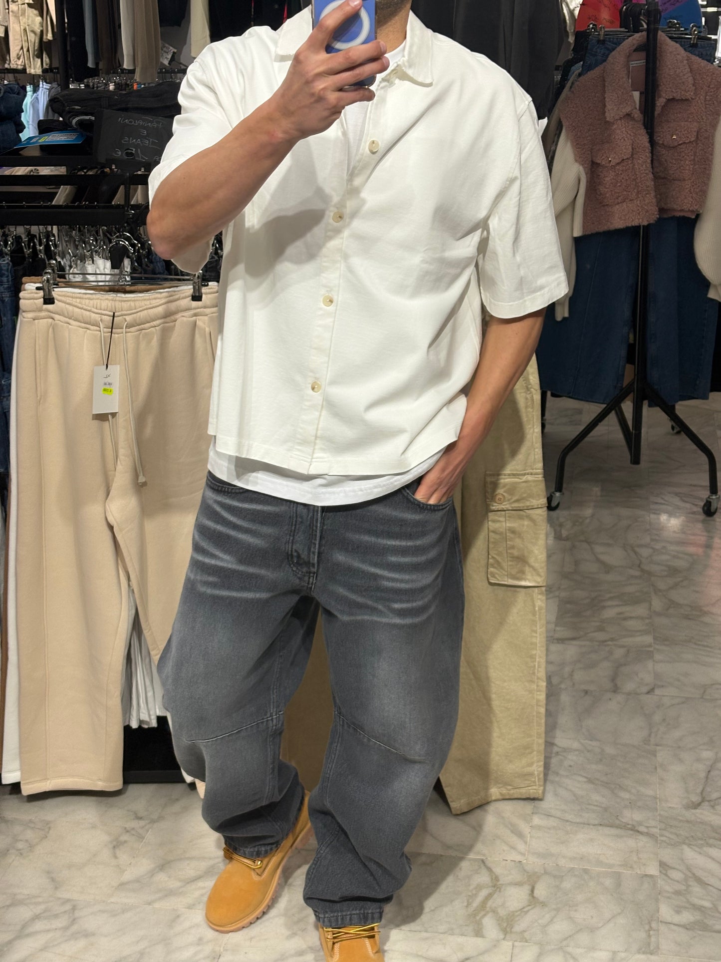 Polo rivisitata con bottone