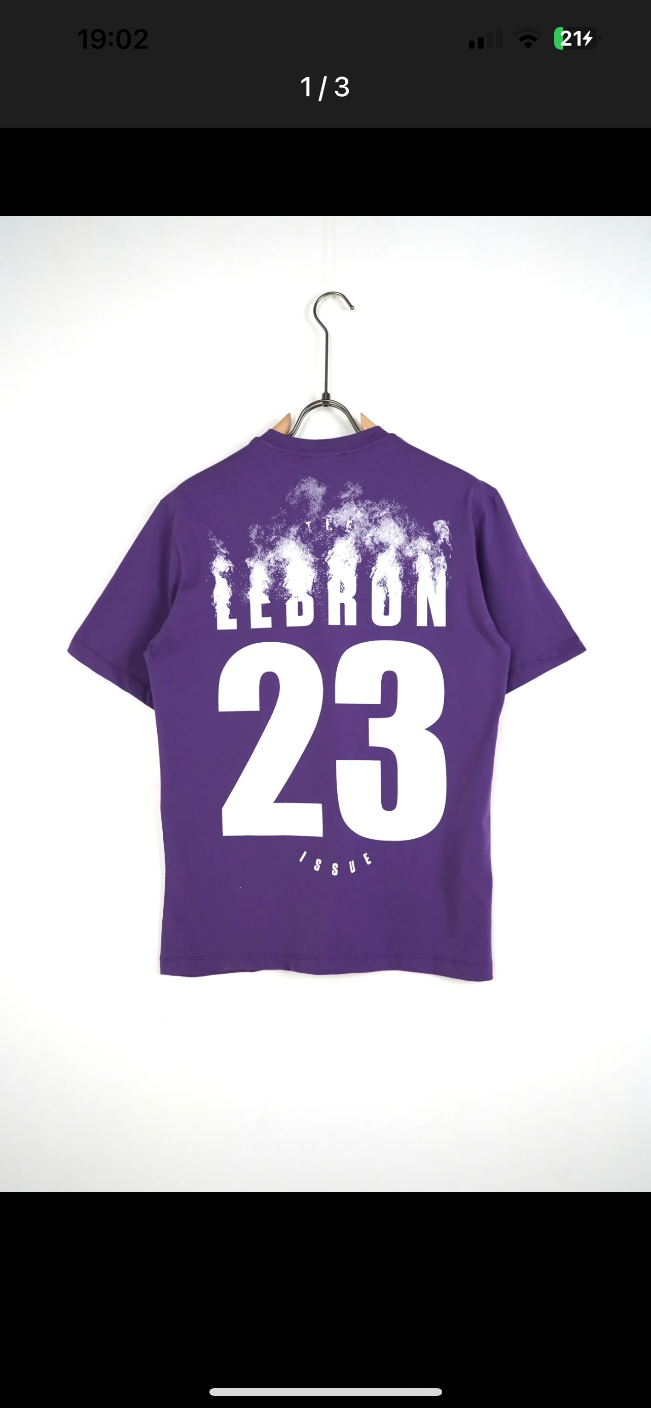 T-SHIRT STAMPA LEBRON