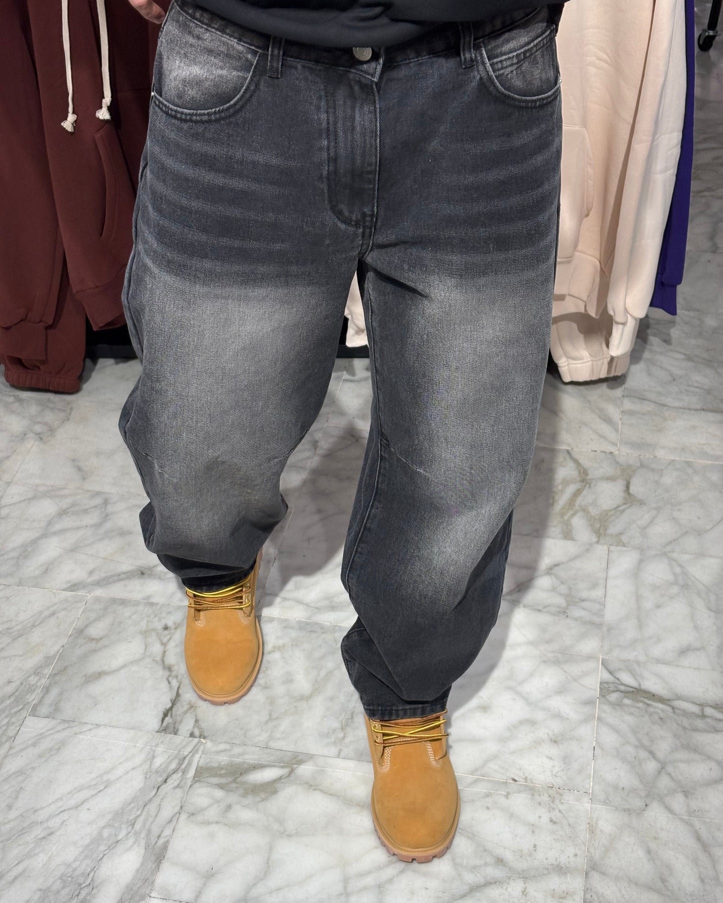 Baggy Denim Grey ad8717q