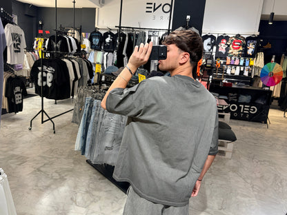 T -Shirt  Anxiety Grigio scuro
