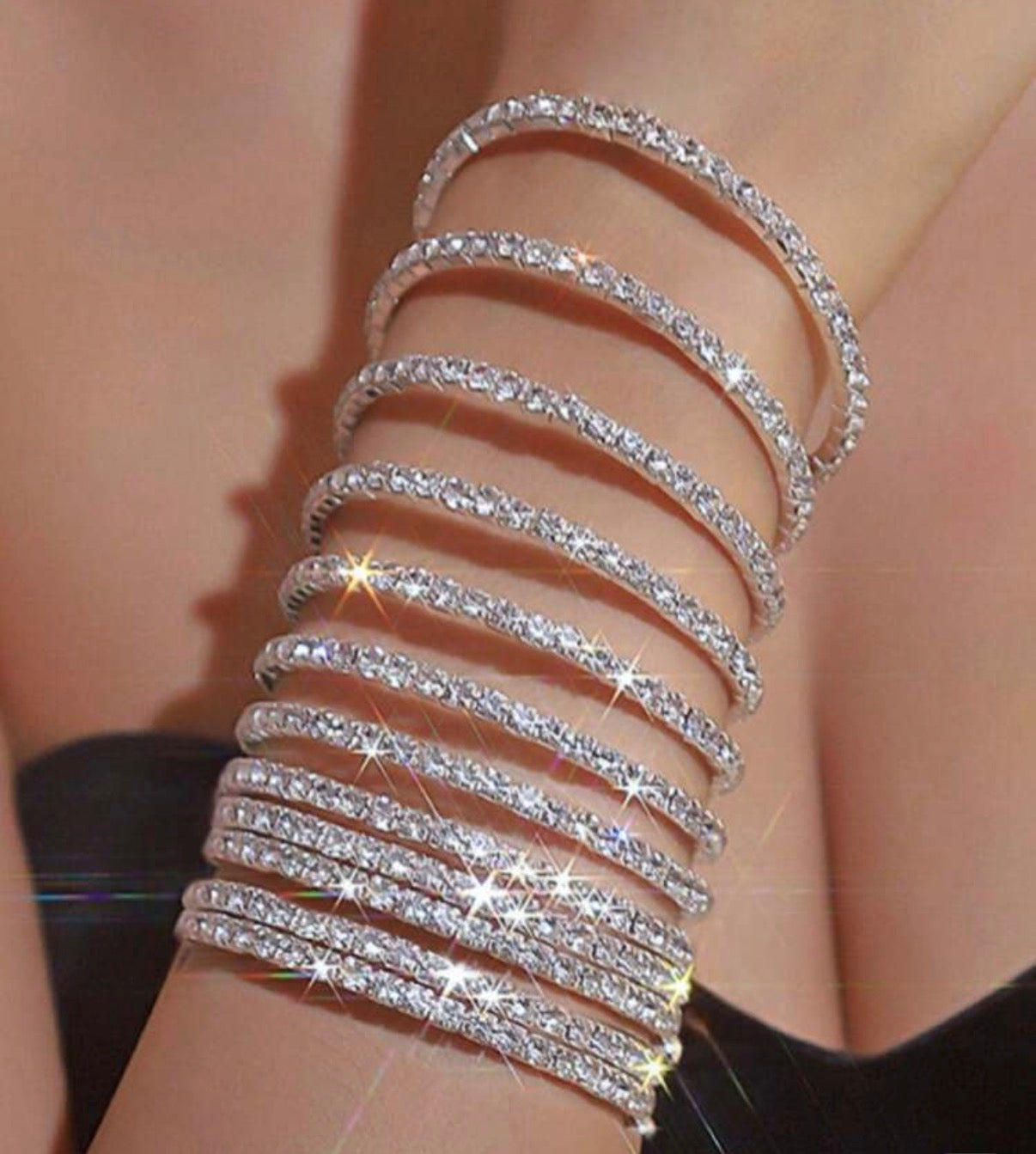 2 bracciali elastichi