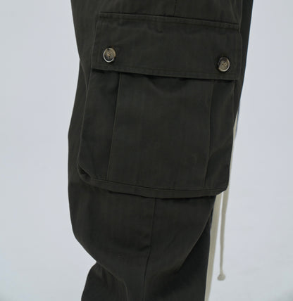 Pantalone cargo grigio scuro