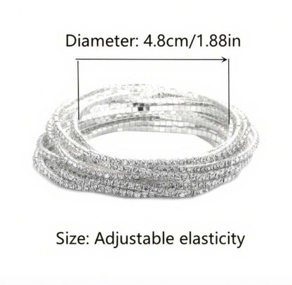 2 bracciali elastichi