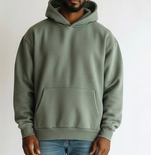 Felpa doppio cotone menta