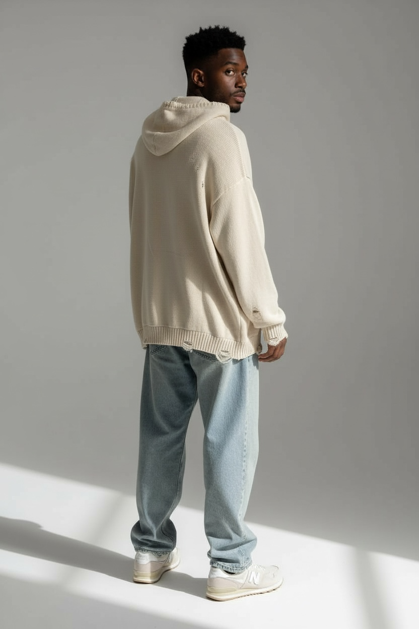 MAGLIONCINO CON CAPPUCCIO BRUNOLEONI BY TRENDMASTER