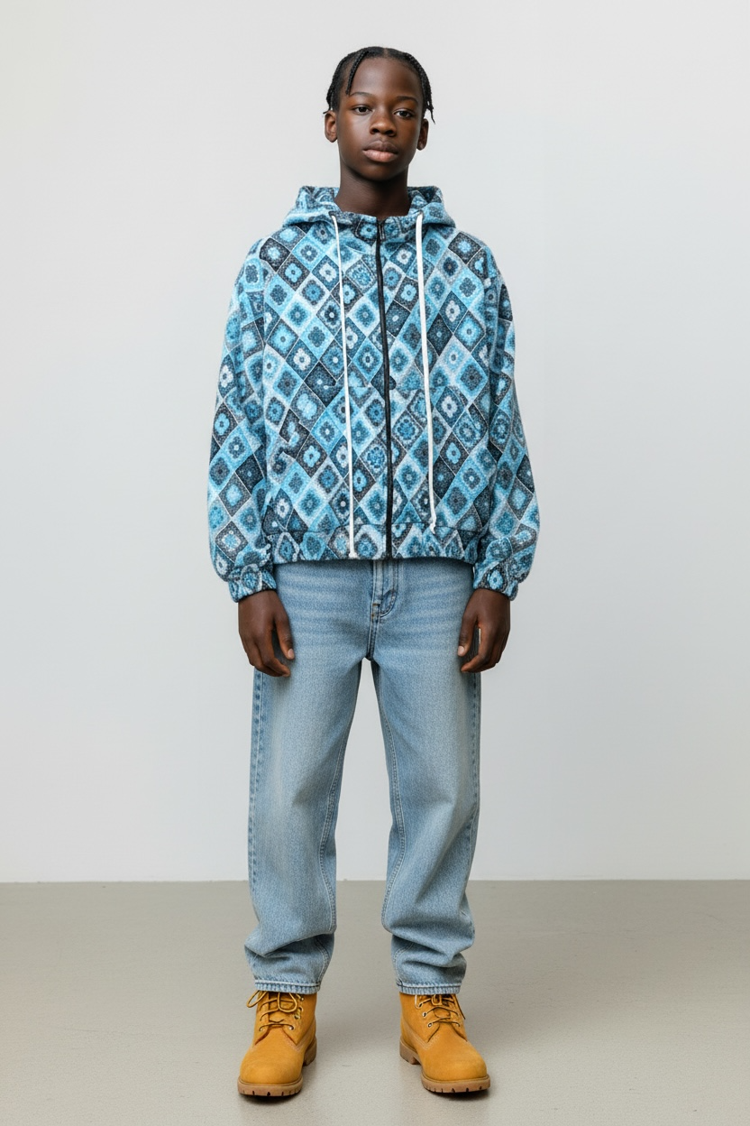 DIAMOND LACES SWEATSHIRT