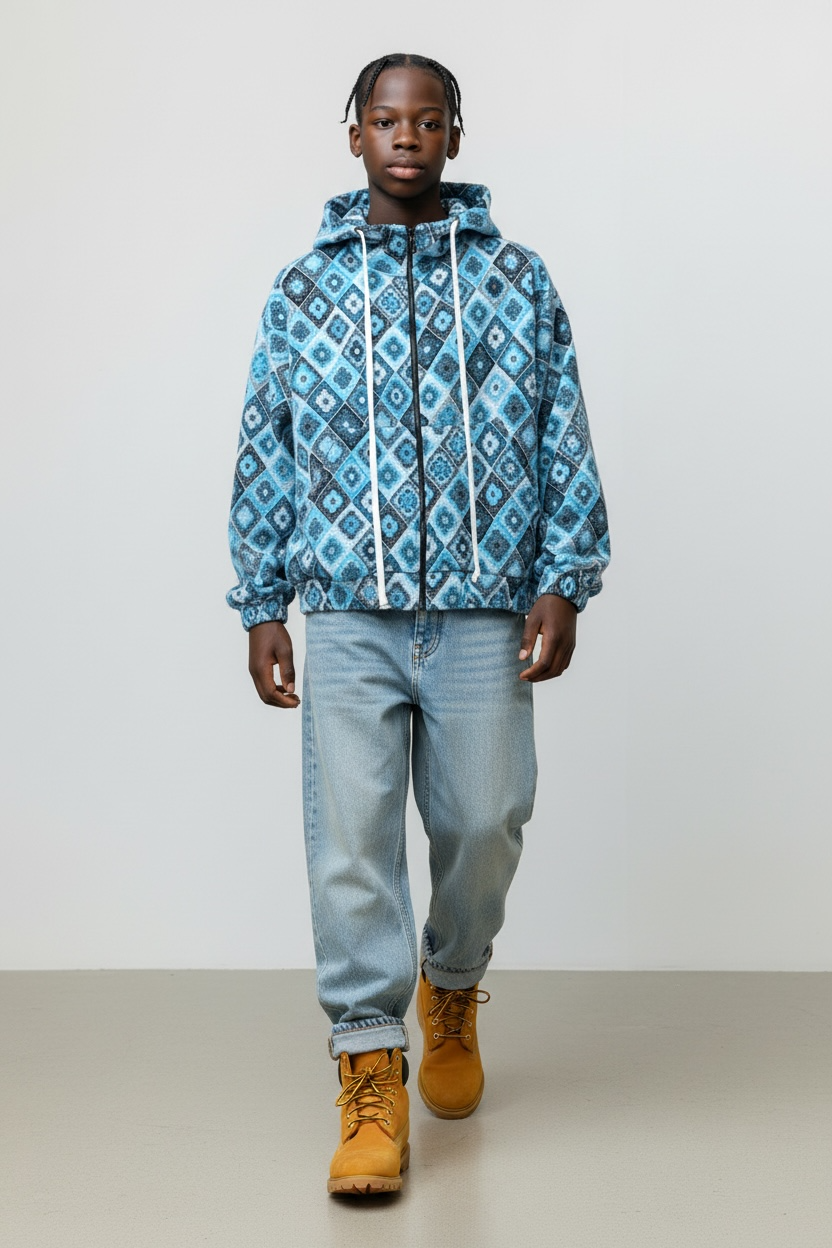 DIAMOND LACES SWEATSHIRT