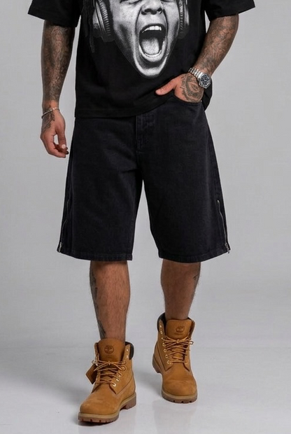 Denim Baggy Total Black SUPER PROMO