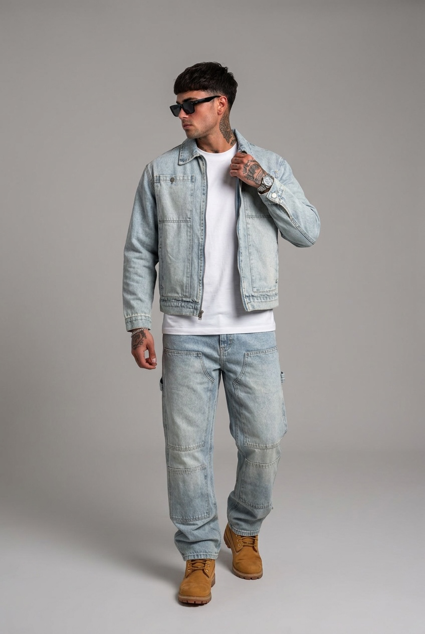 Coordinato Denim chiaro