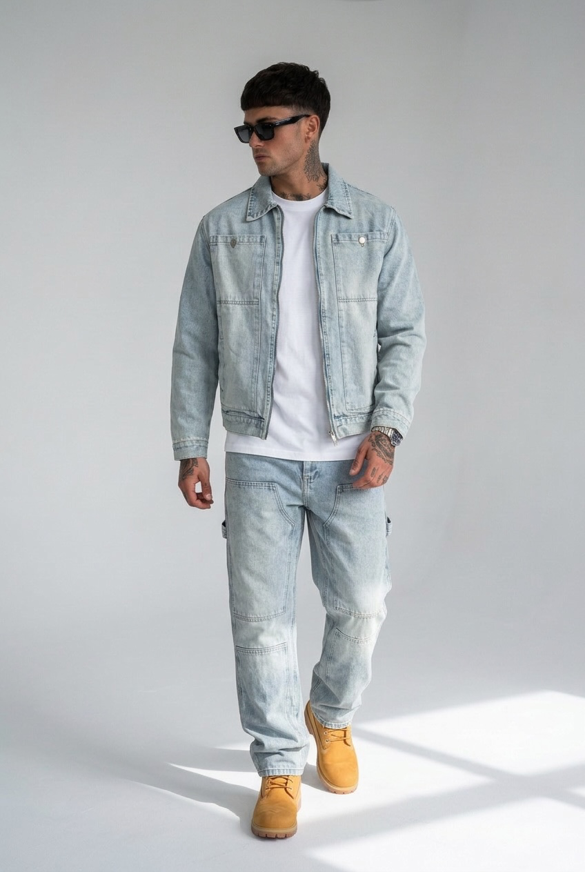 Coordinato Denim chiaro