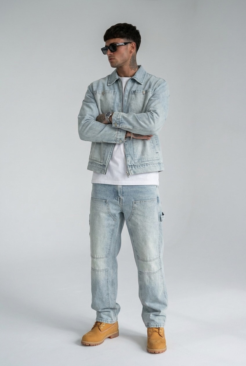 Coordinato Denim chiaro