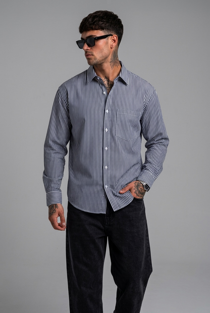 Camicia a manica lunga Casual