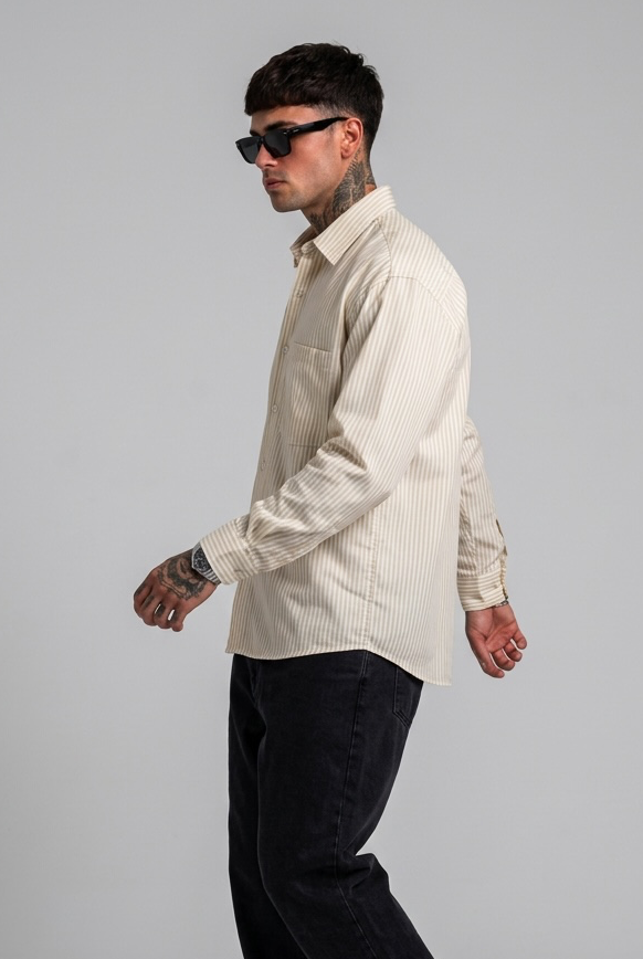Camicia a manica lunga Casual