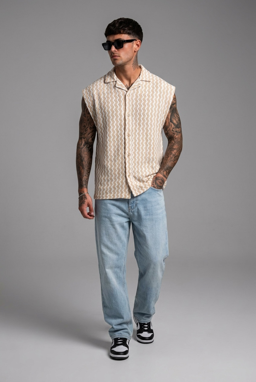 Camicia sartoriale Smanicata