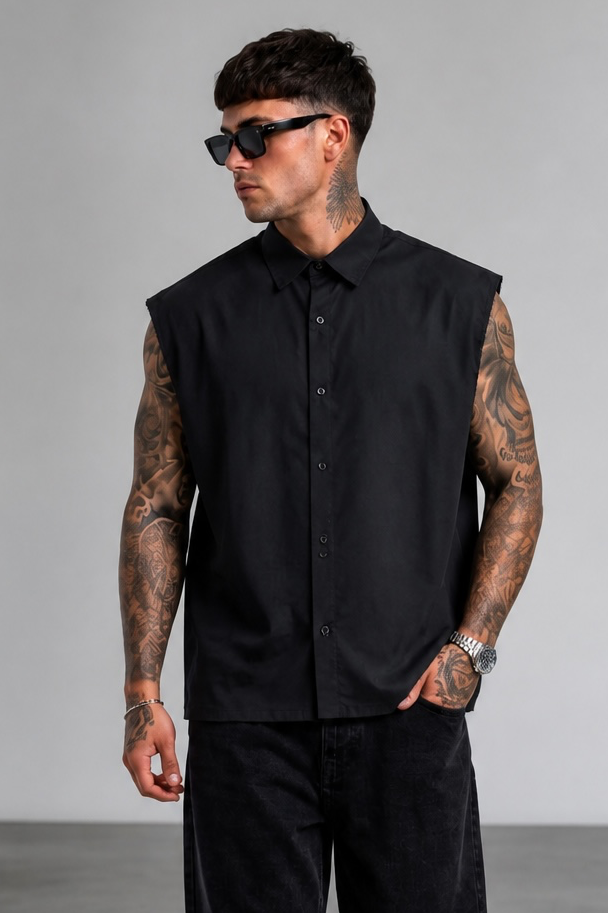 Camicia Smanicata