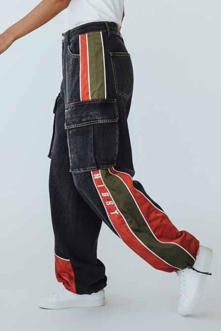 Woman JEANS CON DETTAGLIO ARANCIONE