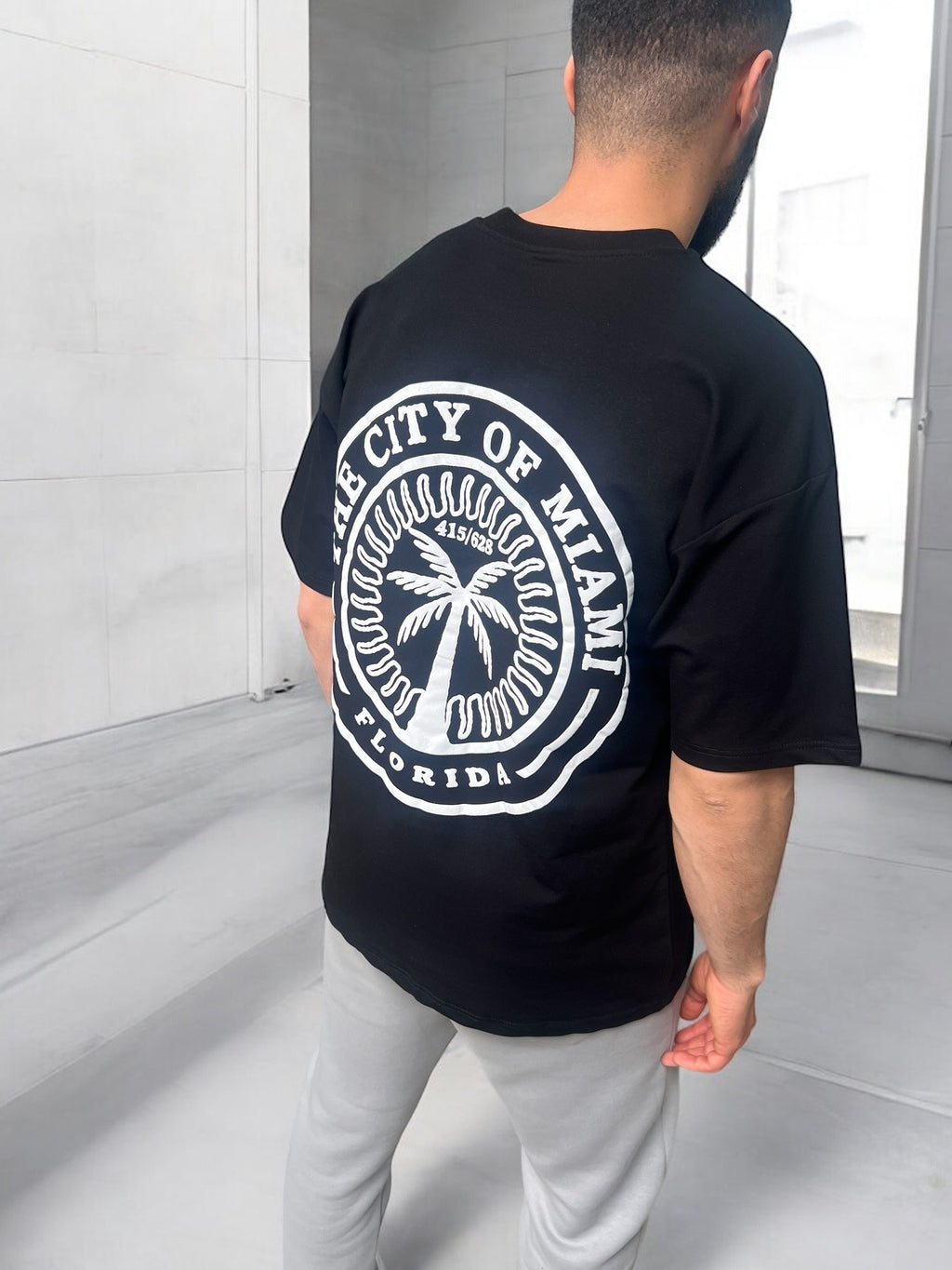 T-Shirt oversize 260GR The City of Miami